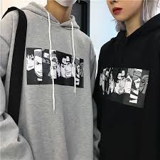 Naruto Harajuku Hoodie Japanese Anime Print Sweatshirt Sf Loveitbabe In 2020 Harajuku Hoodie Unisex Hoodies Hoodies