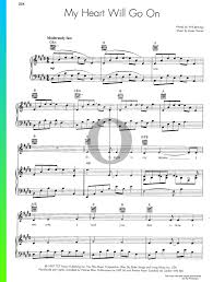 Jahreskalender, halbjahreskalender, familienkalender, … spielvorlagen zum ausdrucken: My Heart Will Go On Noten Klavier Gesang Gitarre Pdf Download Streamen Oktav