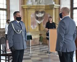 Obchody Święta Policji w wołowskiej komendzie