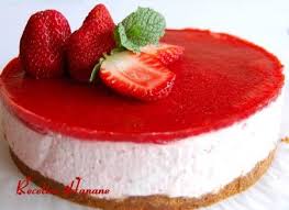 Recette De Bavarois A La Fraise Sur Biscuit Speculoos Recette Bavarois Fraise Speculoos Recette Dessert