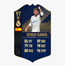 Toty ramos or champions league varane. Sergio Ramos Toty Equipe De L Annee Fut Carlos Lopez Tots Fifa 18 Hd Png Download Kindpng