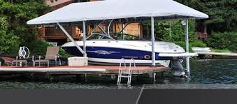 Boat lift warehouse is one of the leading providers of various types of boat lifts including floating boat lifts, tide tamer boat lifts, pontoon. Pontoon And Boat Lift Canopy Frames Covers Hewitt