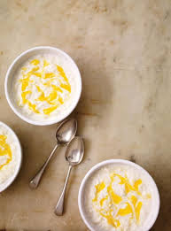 Coconut And Mango Rice Pudding Ricardo Recipe In 2020 Rice Pudding Pudding Recipes