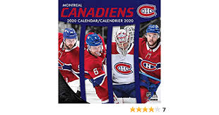 + maple leafs on january 13, 2021 in toronto, ontario. Montreal Canadiens 2020 Calendar Calendrier 2020 Amazon Ca Lang Companies Inc Books