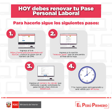 Tenga en cuenta que son valores estimados y cada escuela de conducción tiene cierta libertad de cobrar por. Ministerio Del Interior On Twitter Peruestaennuestrasmanos Los Trabajadores Dedicados A Actividades Esenciales Deben Renovar Hoy Su Pase Personal Laboral A Fin De Que Puedan Continuar Movilizandose Durante La Cuarentena Hazlo