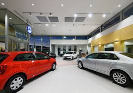 Vw Mandurah Lighting By Radiant Lighting Car Showroom Design Showroom Design Design