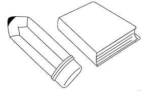 Dibujos De Material Escolar Para Colorear Dibujos Para Colorear Dibujos Faciles De Corazones Utiles Escolares Escolares
