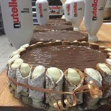 Nutella Cannoli Cake Nutella Chocolate Chip Cookies Nutella Lover Cannoli Desserts