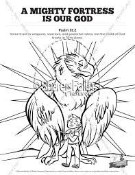 Browse our collection of gods and goddesses to find your favorite coloring page! Psalm 91 A Mighty Fortress Is Our God Sunday School Coloring Pages Sunday School Coloring Pages