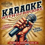 Karaoke with DJ Brooke