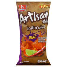 Barcel kettle cooked chips, fuego, artisan style. Barcel Artisan Chips Fuego Near Me Promotions