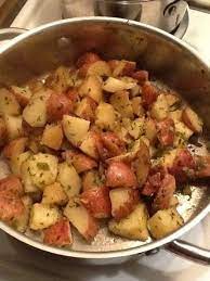 Stove Top Roasted Red Potatoes Recipe Food Com Recipe Red Potato Recipes How To Cook Potatoes Red Potatoes
