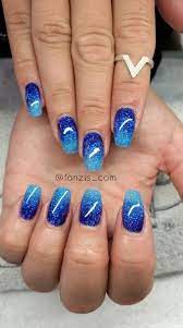 Huge sale on nails glitter now on. Unas De Brillo Azul Ombre Unas De Bricolaje Bricolaje Brillo Ombre Blue Glitter Nails Ombre Nails Glitter Blue Ombre Nails