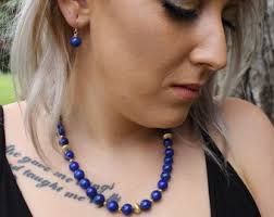 Lapis Lazuli Earrings 14k Gold Fill, Natural Lapis Earrings, Gold Filled  Lapis Earrings,beaded Lapis Earrings, Royal Blue Lapis Earrings