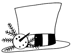213 1 2 how to make a simple ugly hat to go with your ugly sweater for christmas. Faerlmarie Coloring Pages 34 Top Hat Coloring Pages