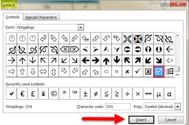 If you'd like to find what some wingdings mean, . Checkmark In Excel Examples How To Insert Checkmark Symbol
