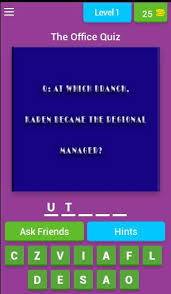 No matter how you interact with them, these are sure to start some. The Office Trivia Free Quiz Game Questions Answers For Android Apk Download