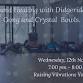 Sound Healing with Didgeridoo, Gong and Crystal Bowls event image