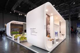 Exhibition Booth From The Inside Standbuilding At Euroshop Dusseldorf Corner Stand 108 M2 Exhibition Booth Design Booth Design Exhibition Booth
