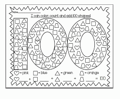 You can comment, issues or maybe you want to give us suggestion, just let us know it. 100th Day Of School Coloring Pages Free Coloring Home