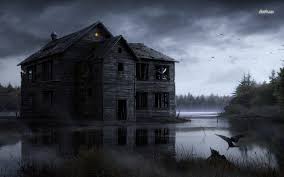 abadoned lake house hd wallpaper creepy houses ghost house haunted house music abadoned lake house hd wallpaper