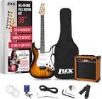 Electric Guitar with 20w Amp, Package Includes All Accessories LyxPro