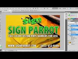 Feb 05, 2015 · create new document in photoshop, select file and new. How To Set Up A Vinyl Banner Design In Photoshop Youtube