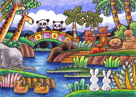 Paling Hits 30 Gambar Pemandangan Indah Dari Crayon Google Has Many Special Features To Help You Find Exactly What Di 2020 Drawings Ilustrasi Lukisan Cara Menggambar
