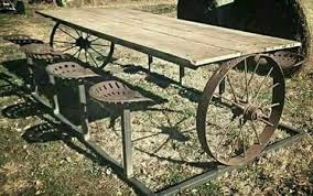 Picnic Table Way Cool Outdoor Tables Welding Projects Welding Art
