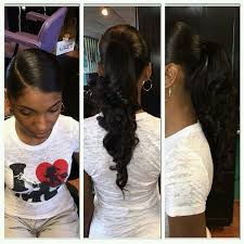 Sleek Curly Ponytail Weave Ponytail Hairstyles Ponytail Hairstyles Hair Styles 2016