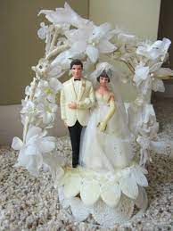 Vintage Cake Topper Caketopper Wedding Bride Groom 1960s Vintage Cake Toppers Wedding Cake Toppers Wedding Cake Topper Keepsake