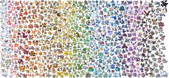 Did You Know That All Pokemon Combined Form A Rainbow Imgur