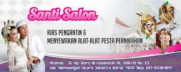 Untuk file cdrnya bisa diunduh disini. Cantik Contoh Spanduk Salon Rias Pengantin Erlie Decor
