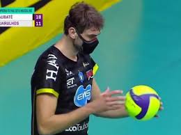 Brazilian volleyball confederation (cbv) website. Worldofvolley Photo Of The Day Lukas Saatkamp Wears Mask During The Game