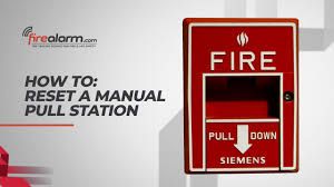 The station is activated by grasping the handle marked pull and pulling it down to the locked position. How To Reset A Fire Alarm Manual Pull Station Firealarm Com