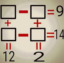 Maths puzzles with answers in tamil. Square Square 9 14 12 2 Puzzlersworld Com