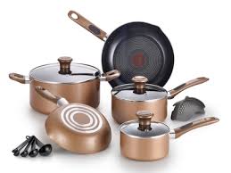 Find out on tefal.com why tefal is worldwide the leading brand for kitchen and home appliances. T Fal Excite Non Stick 14 Piece Cookware Set Bronze B036se64