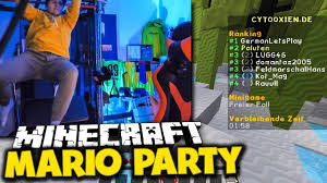 Paluten Trainiert Minecraft Mario Party Youtube