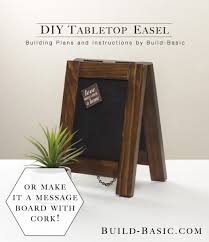 A top rising above the base caps a light and airy look. Build A Diy Tabletop Easel Build Basic