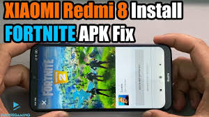 .download fortnite fix all : Xiaomi Redmi 8 Install Fortnite Apk Fix Device Not Supported Youtube