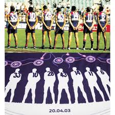 Fremantle dockers 2020 season highlights. Fremantle Dockers On Twitter An Important Part Of Our History Captured By Leseverettfreo And Recognised On The Back Of Our 2021 Indigenous Jumper In 2003 Against North Melbourne Fremantle Fielded A Then Record