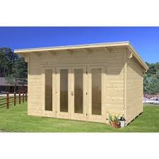 skan holz gartenhaus ostende 2 natur b x t 400 cm x 300 cm kaufen bei obi gartenhaus holz gartenhaus haus