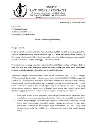 Surat menyurat merupakan kegiatan pokok yang tentunya dijalankan dalam sebuah usaha ataupun perusahaan tertentu. Contoh Surat Somasi Advokat Nusagates