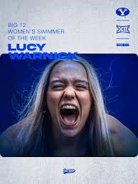 𝐁𝐈𝐆 𝟏𝟐 𝐒𝐖𝐈𝐌𝐌𝐄𝐑 𝐎𝐅 𝐓𝐇𝐄 𝐖𝐄𝐄𝐊 💥 Kayman Neal makes waves,  taking home Big 12 Women's Swimmer of the Week after a dominant weekend in  the pool 🌊