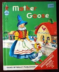 MOTHER GOOSE 1947 Rand McNally Elf Book #8300 Illustrated by Esther Friend 