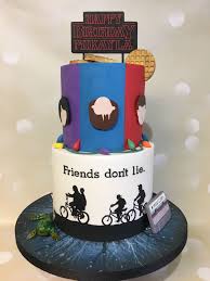 Stranger Things Cake Stranger Things Halloween Cake Stranger Things Art