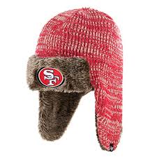 San francisco 49ers beanie nwt new era pom knit jake 3 nfl red one size (t2). San Francisco 49ers Orca Knit Hat Football Theme Hats