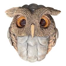 Early Clarence Cameron Pottery Owl Wall Art Owl Wall Art Owl Wall Owl