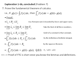The fundamental theorem of calculus (ftc) shows that differentiation and integration are inverse processes. Definite Integrals Concept Definition Evaluation And Applications Presented
