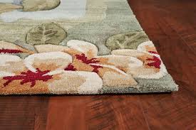 Coastal decor ideas with coral branch rugs for every room in your home. Coral Blue Sage Breeze Area Rug By Kas Rugs